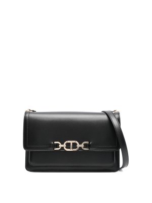 TWINSET: Schultertaschen - Schultertasche - Schwarz