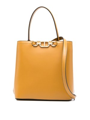 TWINSET: Bucket bags - Bucket bag with chain