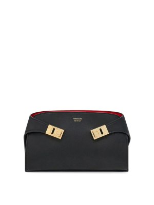 SALVATORE FERRAGAMO: クロスボディバッグ - クロスボディバッグ - 黒