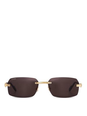 CARTIER: Sonnenbrillen - Sonnenbrille - Gold