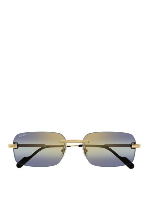 CARTIER: Sonnenbrillen - Sonnenbrille - Gold