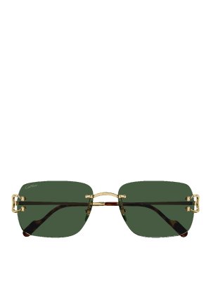 CARTIER: Sonnenbrillen - Sonnenbrille - Gold