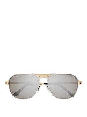 CARTIER: Sonnenbrillen - Sonnenbrille - Gold