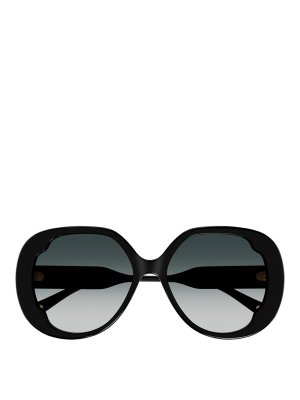 CHLOE': Lunettes de soleil - Lunettes De Soleil - Noir