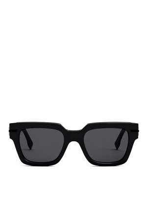 FENDI: Sonnenbrillen - Sonnenbrille - Schwarz