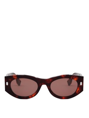FENDI: Lunettes de soleil - Lunettes De Soleil - Rouge