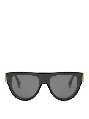 FENDI: Sonnenbrillen - Sonnenbrille - Schwarz