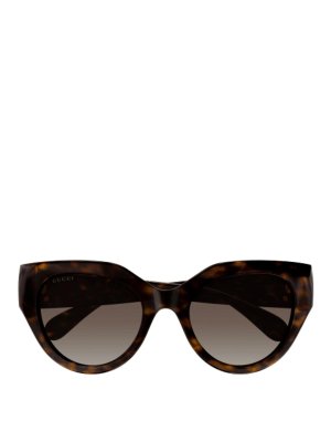 GUCCI: Lunettes de soleil - Lunettes De Soleil - Marron
