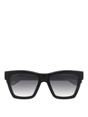 GUCCI: Lunettes de soleil - Lunettes De Soleil - Noir