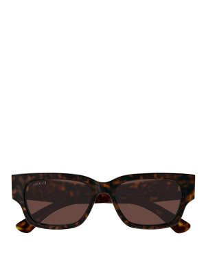 GUCCI: Lunettes de soleil - Lunettes De Soleil - Marron