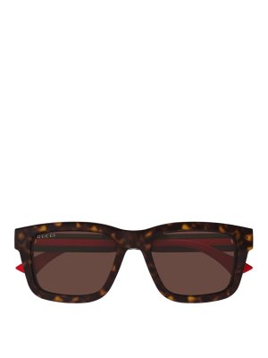 GUCCI: サングラス - サングラス - ブラウン