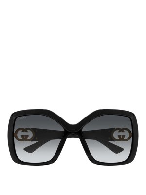 GUCCI: Lunettes de soleil - Lunettes De Soleil - Noir