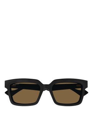 GUCCI: 眼鏡 - 眼鏡 - 黒