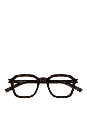 SAINT LAURENT: Lunettes - Lunettes - Marron