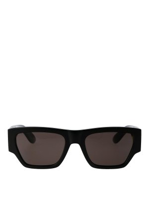 ALEXANDER MCQUEEN: Sonnenbrillen - Sonnenbrille - Schwarz