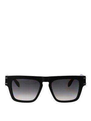ALEXANDER MCQUEEN: Sonnenbrillen - Sonnenbrille - Schwarz