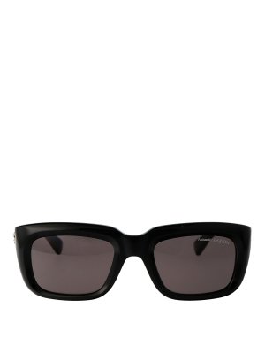 ALEXANDER MCQUEEN: Sonnenbrillen - Sonnenbrille - Schwarz