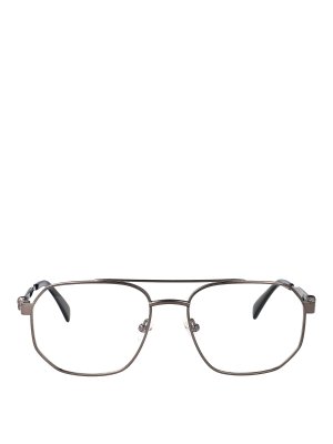ALEXANDER MCQUEEN: Lunettes - Lunettes - Gris