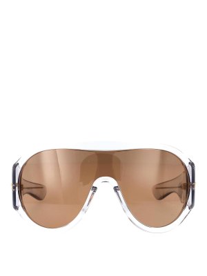 BOTTEGA VENETA: Sonnenbrillen - Sonnenbrille - Grau