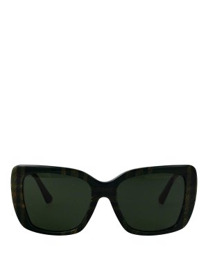 BURBERRY: Lunettes de soleil - Lunettes De Soleil - Marron