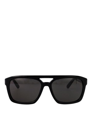 GCDS: Sonnenbrillen - Sonnenbrille - Schwarz