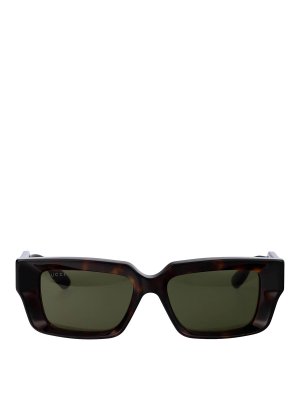 GUCCI: サングラス - サングラス - ブラウン