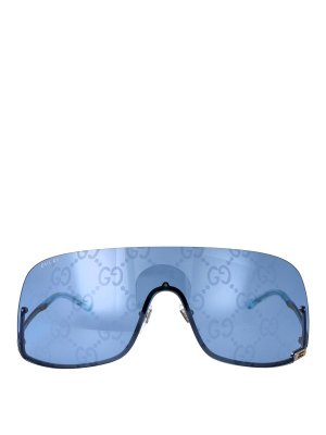 GUCCI: Lunettes de soleil - Lunettes De Soleil - Bleu