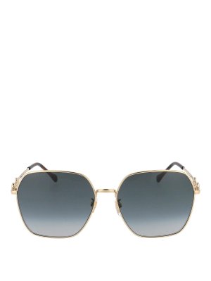 GUCCI: Gafas de sol - Gafas De Sol - Dorado