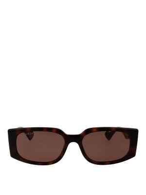 GUCCI: サングラス - サングラス - ブラウン