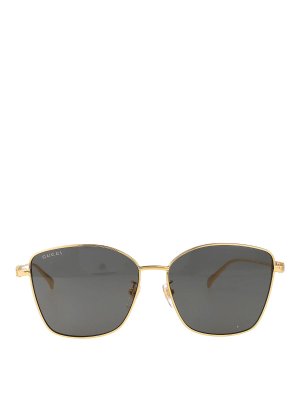 GUCCI: Gafas de sol - Gafas De Sol - Dorado