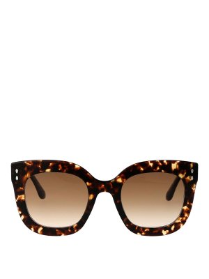 ISABEL MARANT: Sonnenbrillen - Sonnenbrille - Braun