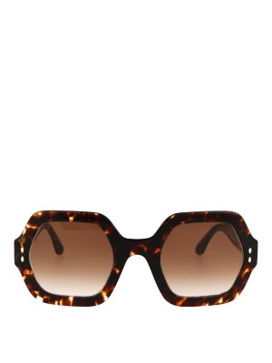 ISABEL MARANT: Sonnenbrillen - Sonnenbrille - Braun