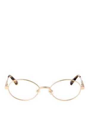 JACQUEMUS: gafas - Gafas - Dorado