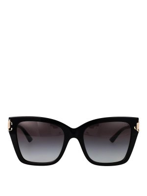 JIMMY CHOO: Sonnenbrillen - Sonnenbrille - Schwarz