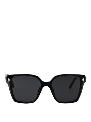 JIMMY CHOO: Sonnenbrillen - Sonnenbrille - Schwarz
