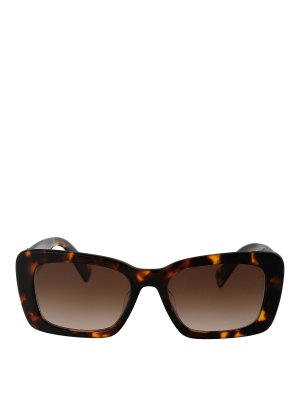 MIU MIU: Sonnenbrillen - Sonnenbrille - Braun