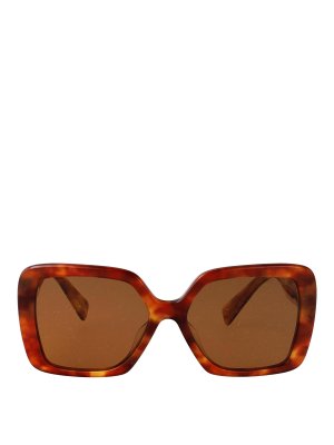 MIU MIU: Sonnenbrillen - Sonnenbrille - Braun