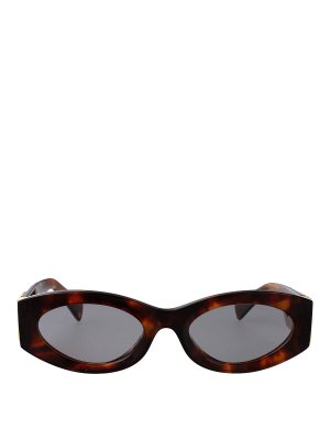 MIU MIU: Sonnenbrillen - Sonnenbrille - Braun