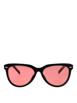 MIU MIU: Lunettes de soleil - Lunettes De Soleil - Noir