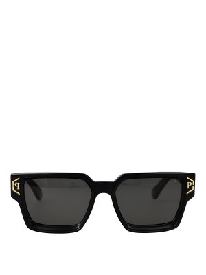 PHILIPP PLEIN: サングラス - サングラス - 黒