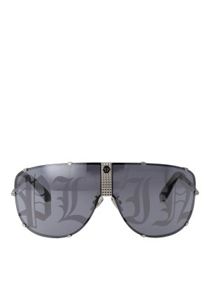 PHILIPP PLEIN: サングラス - サングラス - グレー