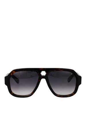 PHILIPP PLEIN: サングラス - サングラス - ブラウン