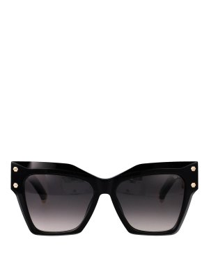 PHILIPP PLEIN: サングラス - サングラス - 黒