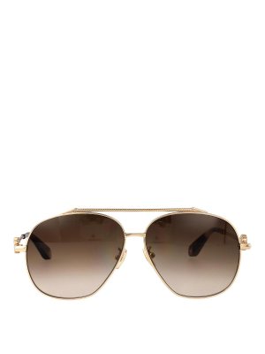 ROBERTO CAVALLI: サングラス - サングラス - 金