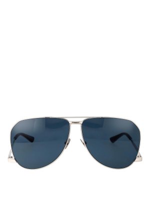 SAINT LAURENT: Sonnenbrillen - Sonnenbrille - Silber