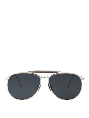 THOM BROWNE: Gafas de sol - Gafas De Sol - Plata