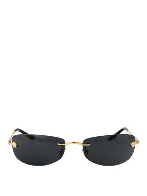 VERSACE: Gafas de sol - Gafas De Sol - Dorado