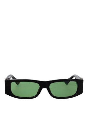 VERSACE: Lunettes de soleil - Lunettes De Soleil - Noir