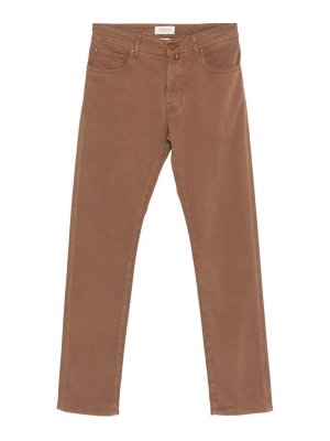 JACOB COHEN: casual trousers - `Bard` 5-Pocket Slim Fit Pants