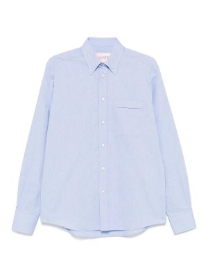 VALENTINO: shirts - `Vlogo Signature` Long Sleeve Oxford Shirt